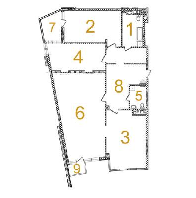 3-кімнатна 177.7 м² в ЖК Сонячна брама від забудовника, Київ