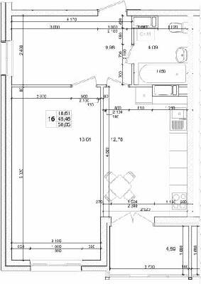 1-комнатная 50.05 м² в ЖК Вудлайн от 18 800 грн/м², с. Новоселки