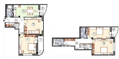 Дворівнева 143.72 м² в ЖМ Саванна Сіті від 12 000 грн/м², м. Бровари