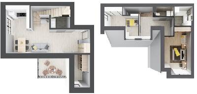 Дворівнева 94.58 м² в ЖК Desna Park Residence від 22 000 грн/м², с. Зазим`я