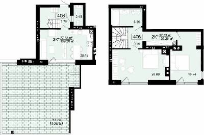 Дворівнева 109.2 м² в ЖК City Lake від 19 500 грн/м², с. Шевченкове