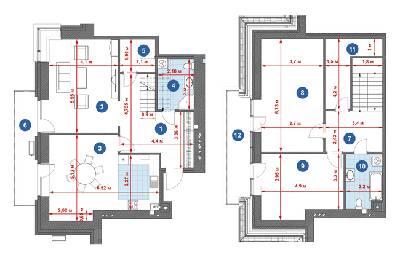 Двухуровневая 152.31 м² в ЖК City Park от 23 000 грн/м², г. Кременчуг