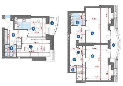 Двухуровневая 165.41 м² в ЖК City Park от 23 000 грн/м², г. Кременчуг