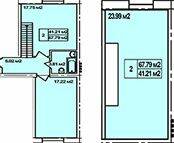 Двухуровневая 67.79 м² в ЖК на вул. Коваля, 2 от 12 850 грн/м², г. Березно