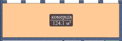 Помещение свободного назначения 124.1 м² в ЖК Мечта от застройщика, Чернигов