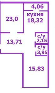 2-кімнатна 78.99 м² в ЖК на вул. Жабинського, 2Д, 2В, 2Г, 2Е від 10 500 грн/м², Чернігів
