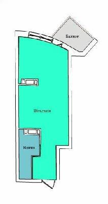 1-кімнатна 25.6 м² в ЖК на вул. Київська від 12 000 грн/м², Тернопіль