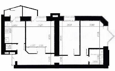 3-комнатная 76.7 м² в ЖК на ул. Галицькая, 7А от 18 200 грн/м², Тернополь