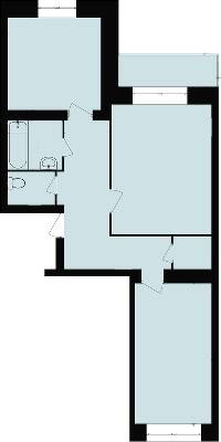 2-комнатная 62.28 м² в ЖК Злагода от 11 000 грн/м², Хмельницкий