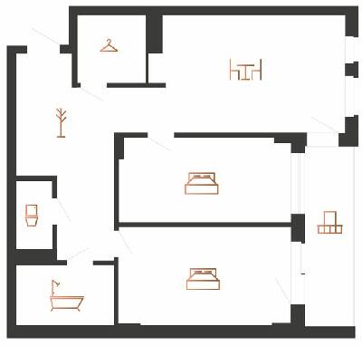 3-комнатная 80 м² в ЖК Авторский от 20 500 грн/м², Ивано-Франковск