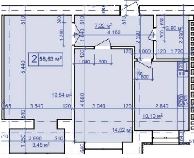 2-кімнатна 58.63 м² в ЖК Парковий маєток від 9 700 грн/м², Івано-Франківськ