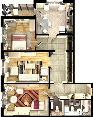 3-кімнатна 92.49 м² в ЖК Вигуровщина-20 від 20 910 грн/м², Київ