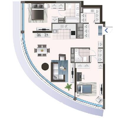 2-комнатная 95.15 м² в ЖК Oasis от 34 800 грн/м², Киев