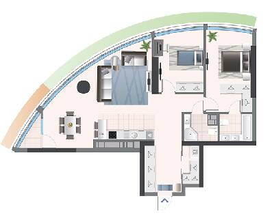 2-комнатная 97.1 м² в ЖК Oasis от 21 500 грн/м², Киев