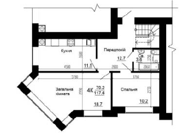 Двухуровневая 117.6 м² в ЖК Bavaria City от 15 200 грн/м², с. Крюковщина