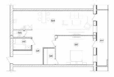 2-комнатная 86.1 м² в ЖК Baltiysʹka Hall от 50 800 грн/м², Львов