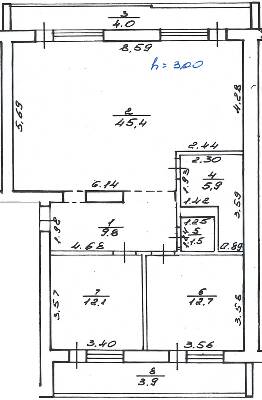3-комнатная 95.3 м² в ЖК на ул. Ярославенко, 36 от 36 700 грн/м², Львов