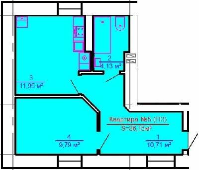1-кімнатна 36.15 м² в ЖК Австрійська Садиба від забудовника, м. Рава-Руська
