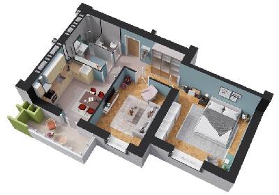 2-комнатная 63.7 м² в ЖК на ул. Вербицкого, 20/21 от 15 350 грн/м², г. Новояворовск