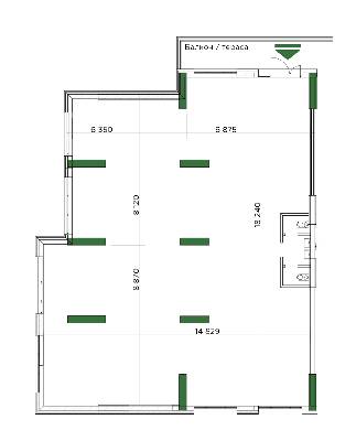 Приміщення вільного призначення 243.64 м² в ЖК Greenville Park від забудовника, Київ