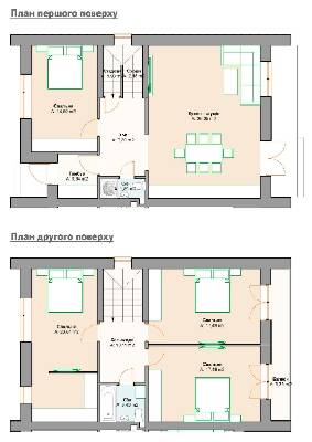 Таунхаус 141.76 м² в Таунхауси Scandi House від забудовника, м. Ірпінь