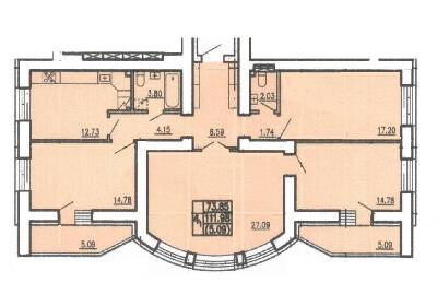 4-кімнатна 112 м² в ЖК Чайка від 23 500 грн/м², с. Чайки