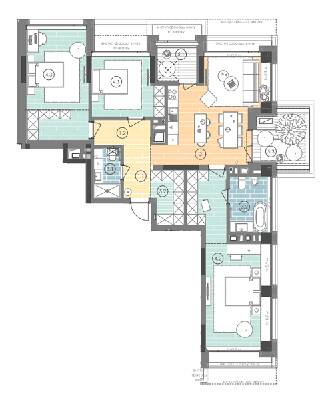 3-кімнатна 117.4 м² в ЖК UNIT.Home від 49 930 грн/м², Київ