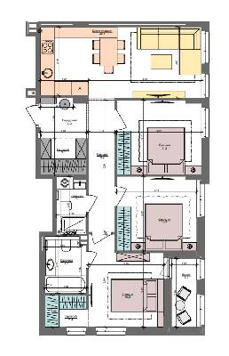 3-кімнатна 78.3 м² в ЖК Файна Таун від 40 850 грн/м², Київ