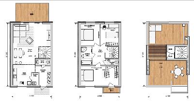 Таунхаус 119.91 м² в Таунхауси Мальви від 11 592 грн/м², м. Пустомити