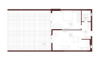 1-комнатная 79.77 м² в ЖК Obolon Plaza от 62 900 грн/м², Киев