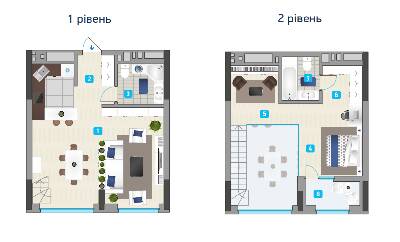 Двухуровневая 80.33 м² в ЖК Славутич 2.0 от 28 000 грн/м², Киев