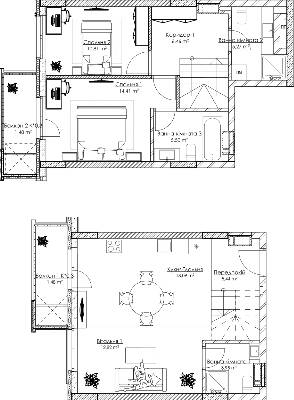 Дворівнева 85.71 м² в ЖК BOSTON Creative House від 37 169 грн/м², Київ