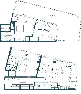 Дворівнева 164.1 м² в ЖК KANDINSKY Odessa Residence від 67 025 грн/м², Одеса