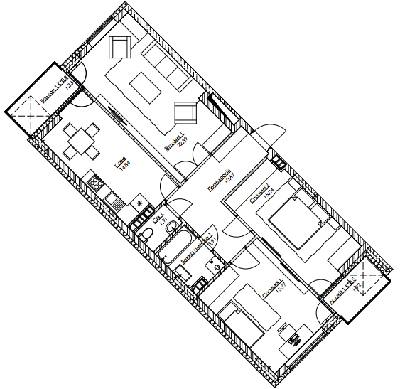 3-кімнатна 87.98 м² в ЖК O2 Residence від 20 734 грн/м², Київ