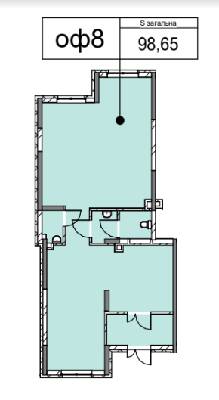 Офіс 98.65 м² в ЖК OK`LAND від 32 700 грн/м², Київ