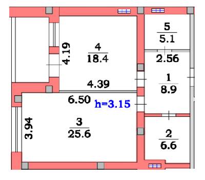1-кімнатна 68.1 м² в ЖК Клубна резиденція від 33 950 грн/м², м. Чорноморск