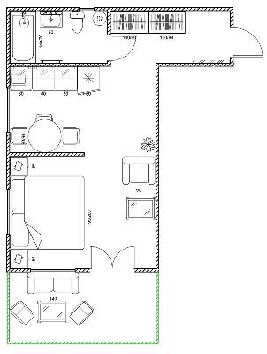 1-кімнатна 31 м² в ЖК Апарт-шале NAFTA від 31 050 грн/м², смт Східниця