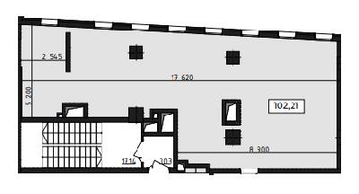 Офіс 102.21 м² в ЖК Be the One від 35 945 грн/м², Київ