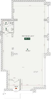 Приміщення вільного призначення 132.78 м² в ЖК Forest Park від забудовника, Київ
