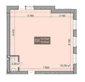 Помещение свободного назначения 75.05 м² в КД Greenwood от 20 000 грн/м², Киев