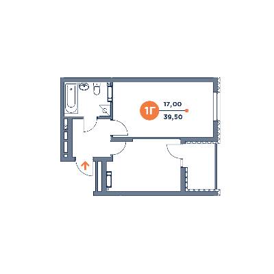 Приміщення вільного призначення 39.5 м² в ЖК Orange City від забудовника, Київ
