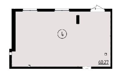 Офис 60.27 м² в ЖК Praga-2 от застройщика, Киев