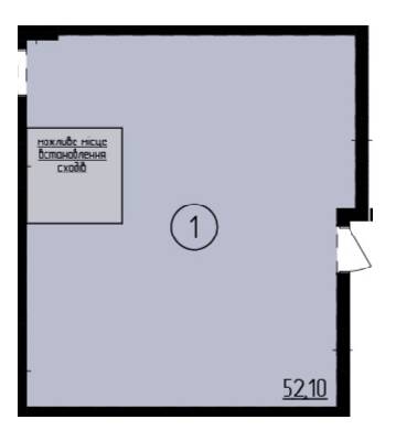Офис 52.1 м² в ЖК Praga-2 от застройщика, Киев