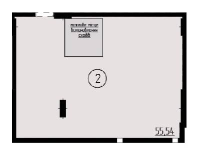 Офис 55.54 м² в ЖК Praga-2 от застройщика, Киев