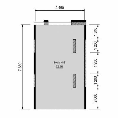 Помещение свободного назначения 33.6 м² в ЖК PUSHA HOUSE от 39 731 грн/м², Киев