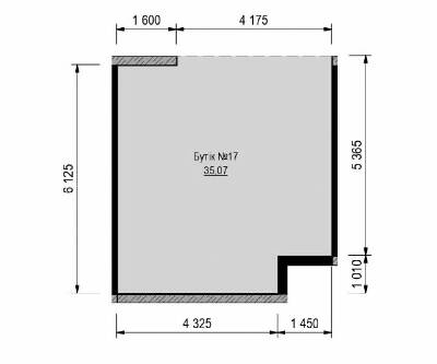 Помещение свободного назначения 35.07 м² в ЖК PUSHA HOUSE от 39 731 грн/м², Киев