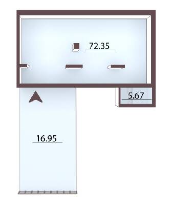 Офіс 94.97 м² в ЖК Камертон від забудовника, Київ