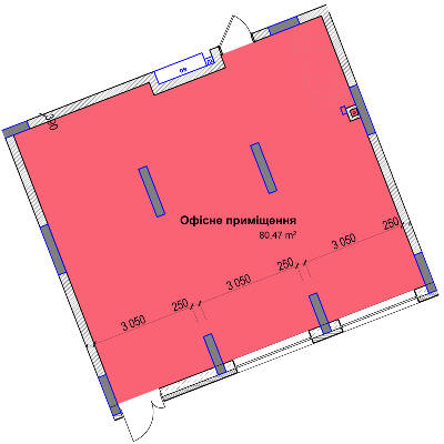 Офис 80.47 м² в ЖК Ривьера от застройщика, Киев