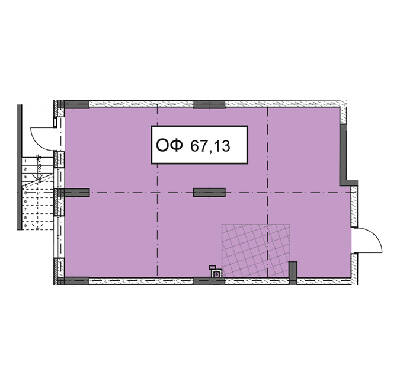 Офис 67.13 м² в ЖК Ривьера от застройщика, Киев