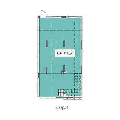 Офис 114.28 м² в ЖК Ривьера от застройщика, Киев